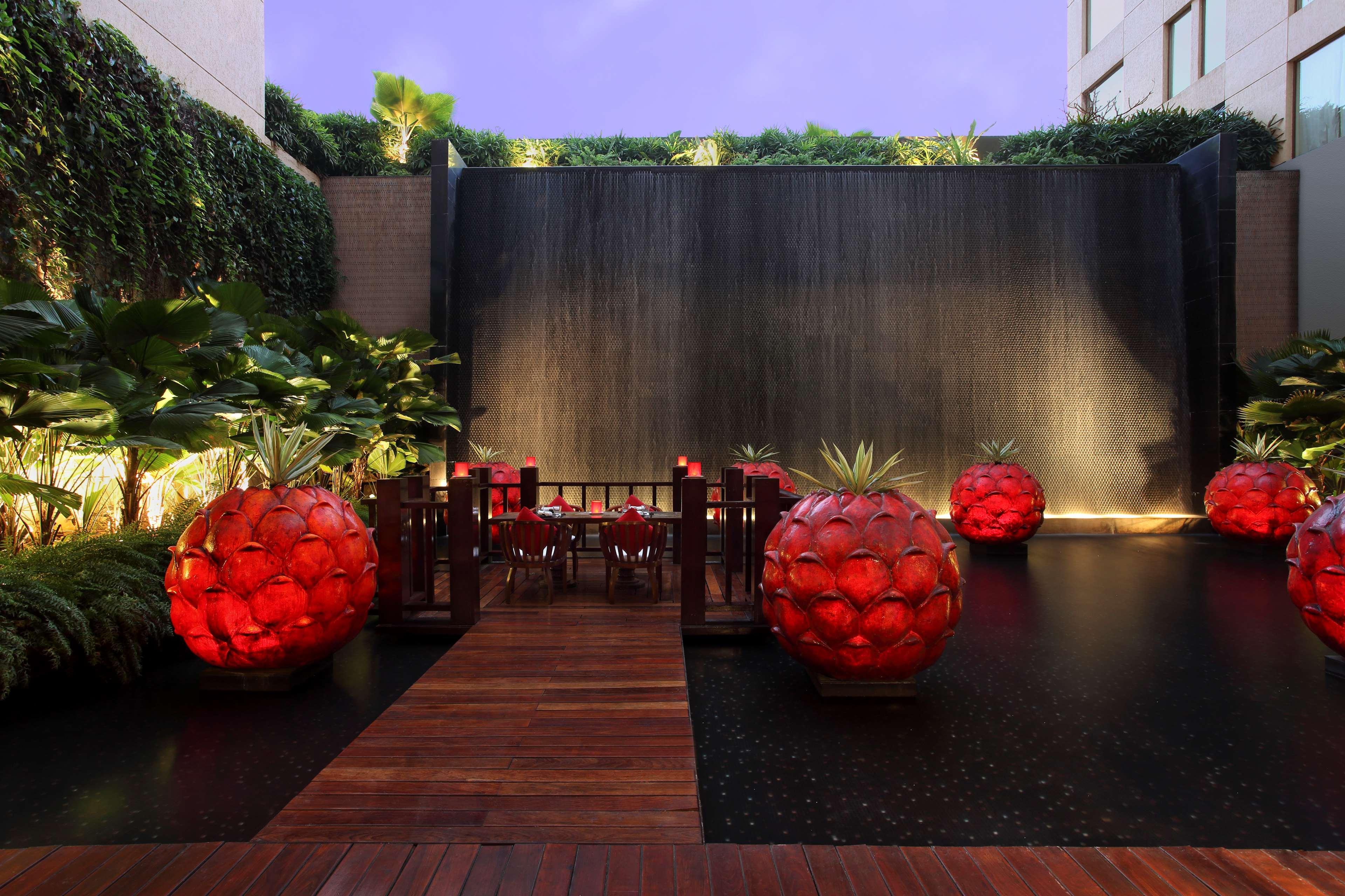Hyatt Pune Exterior photo The outdoor dining area at the restaurant