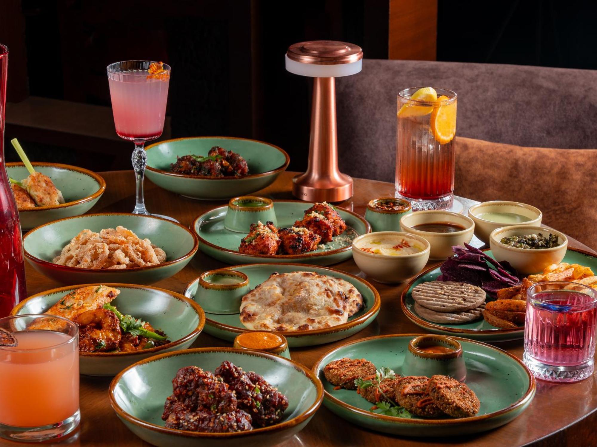 Hyatt Pune Exterior photo A selection of small plates at a restaurant in Mumbai, India