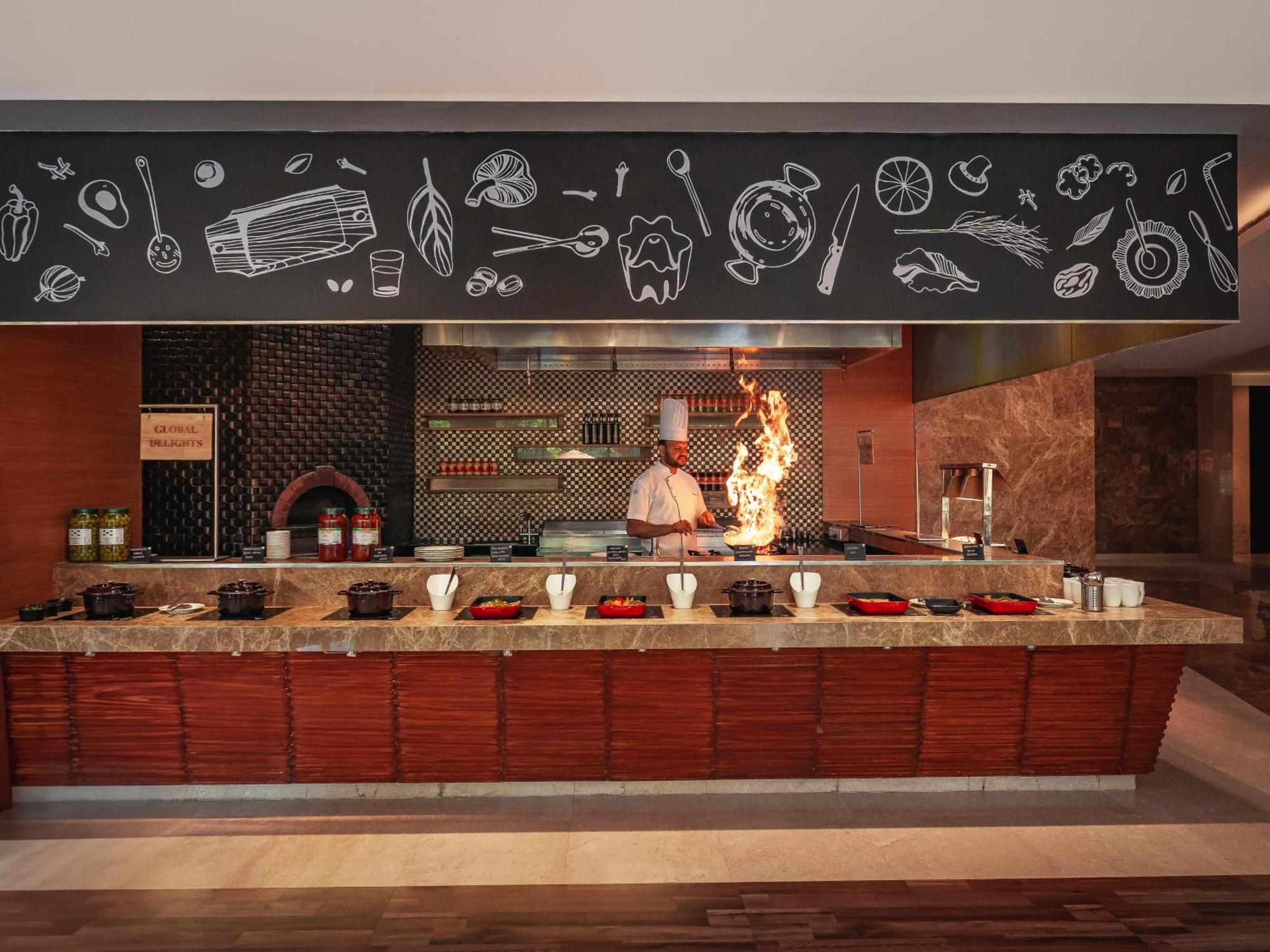 Hyatt Pune Exterior photo Live Kitchen at The Park, Hyderabad