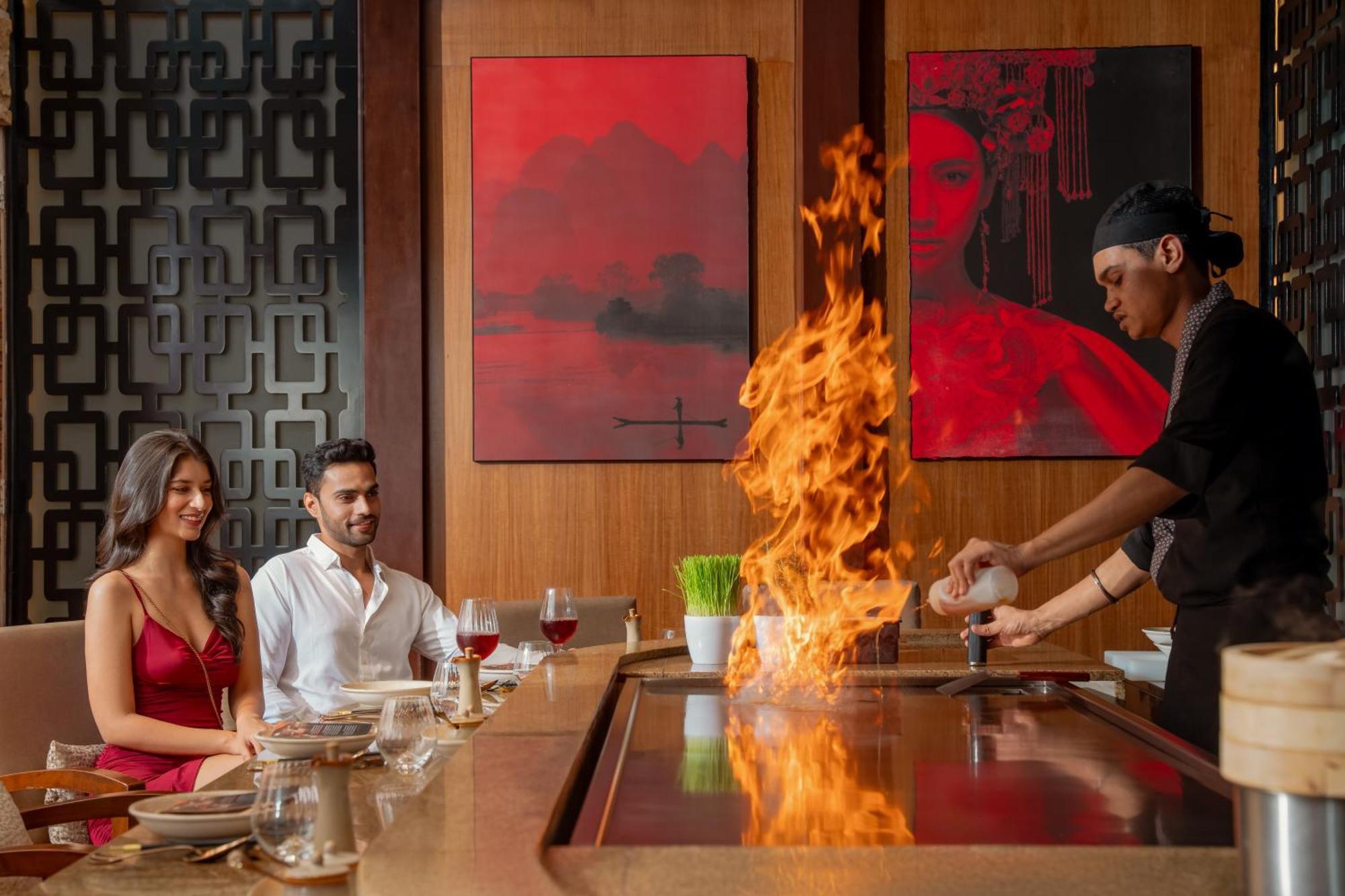 Hyatt Pune Exterior photo Teppanyaki at the Taj Mahal Palace, Mumbai