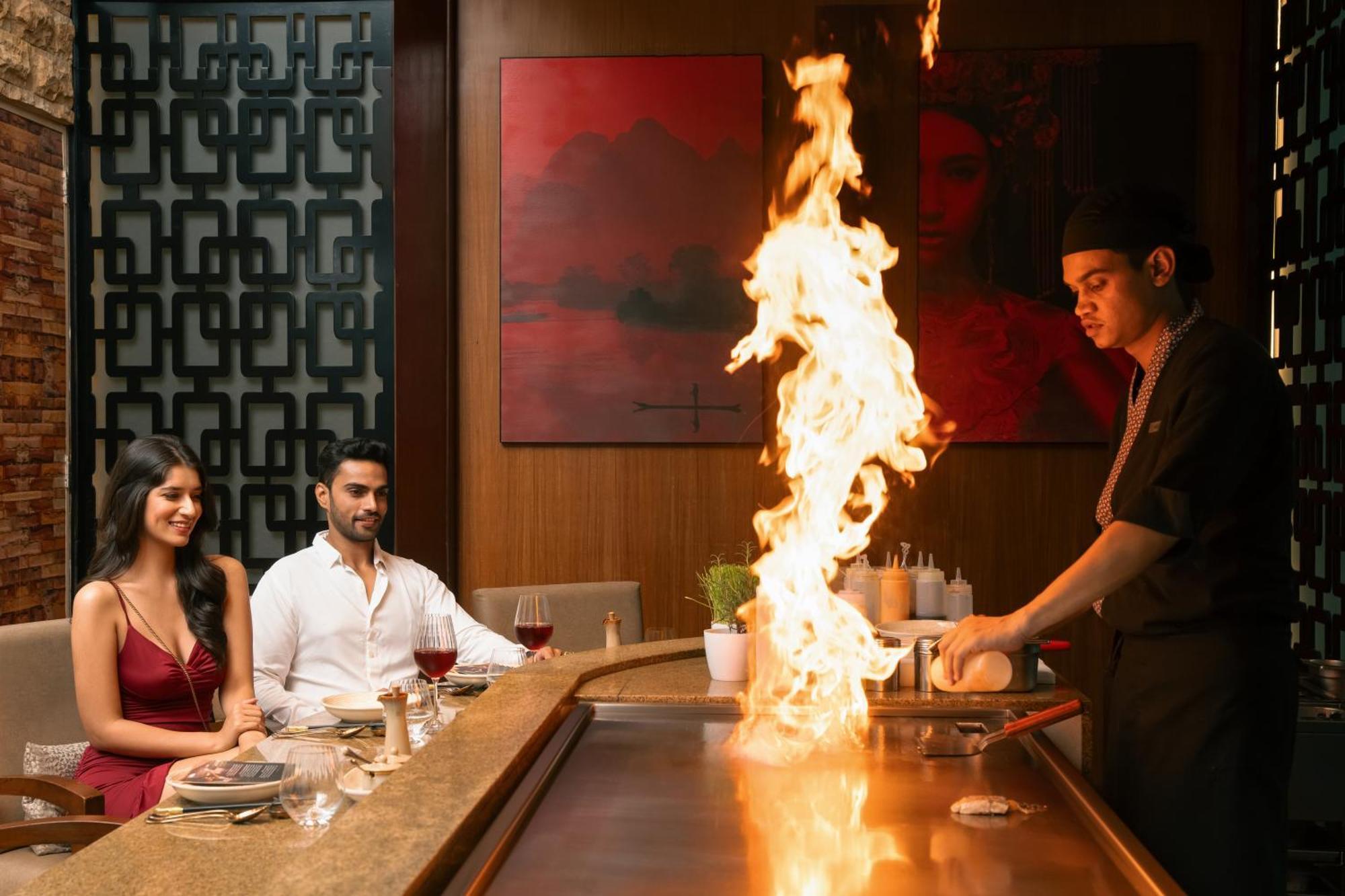 Hyatt Pune Exterior photo Teppanyaki at the Taj Mahal Palace, Mumbai